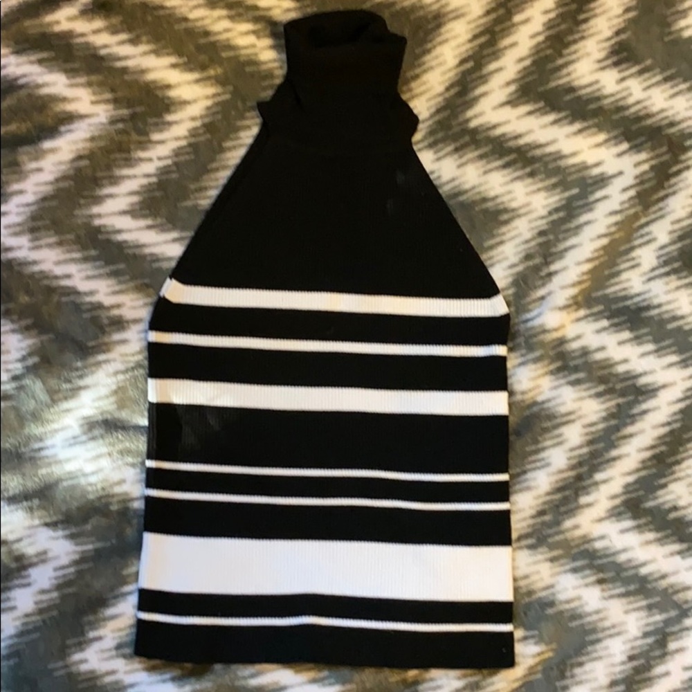Turtle Neck Tank Top